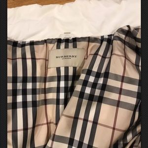 Burberry puffer jacket